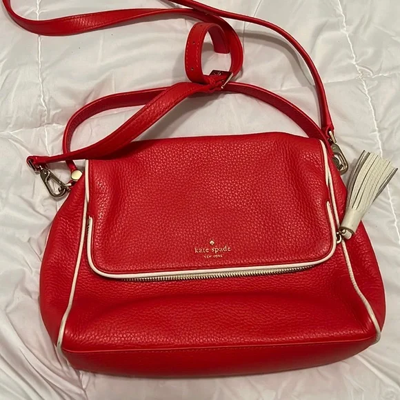 Kate Spade Chester Street Miri Leather Shoulder Bag Black - Picture 1 of 4